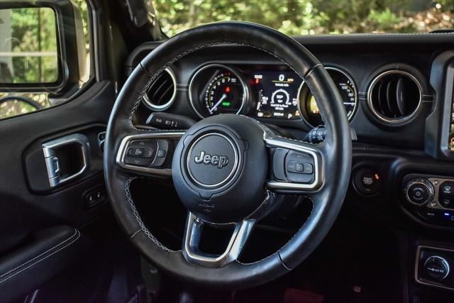 used 2022 Jeep Wrangler Unlimited 4xe car, priced at $36,995