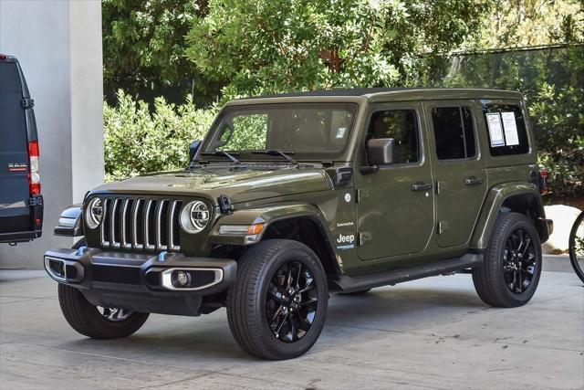 used 2022 Jeep Wrangler Unlimited 4xe car, priced at $36,995