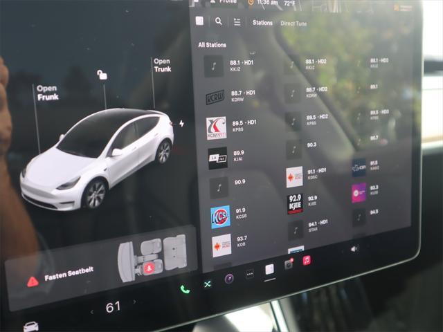 used 2021 Tesla Model Y car, priced at $28,500