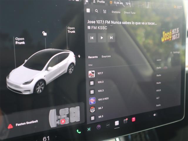 used 2021 Tesla Model Y car, priced at $28,500