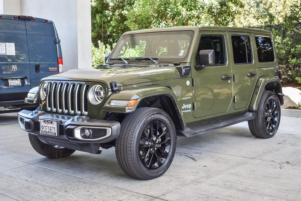 used 2022 Jeep Wrangler Unlimited 4xe car, priced at $32,995