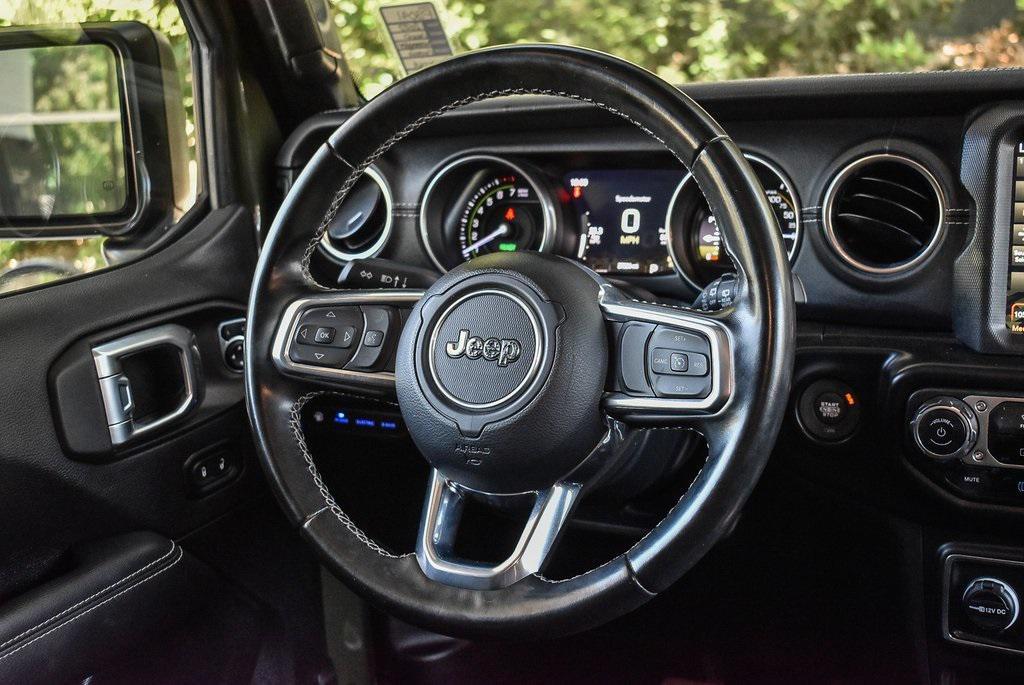 used 2022 Jeep Wrangler Unlimited 4xe car, priced at $32,995