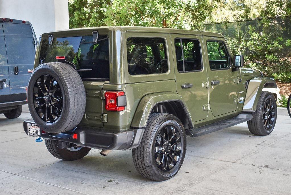 used 2022 Jeep Wrangler Unlimited 4xe car, priced at $32,995