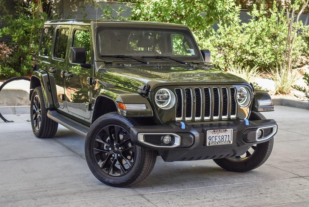 used 2022 Jeep Wrangler Unlimited 4xe car, priced at $32,995