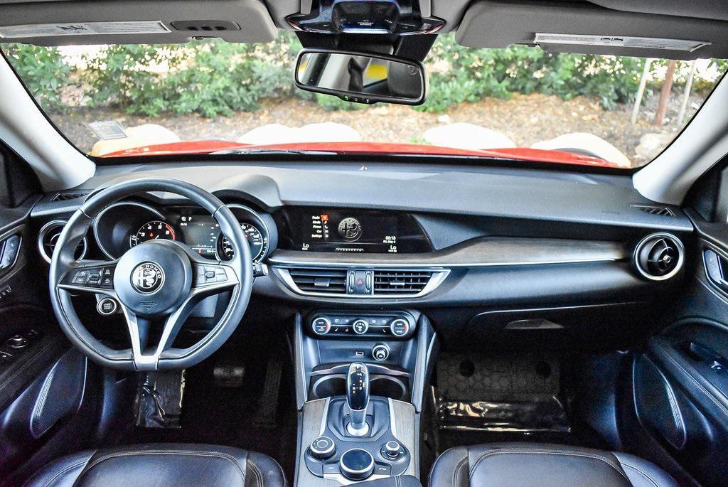 used 2018 Alfa Romeo Stelvio car, priced at $18,500