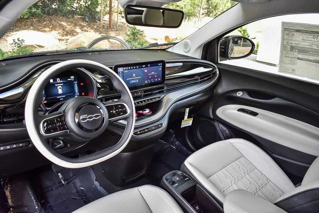 new 2025 FIAT 500e car, priced at $34,495
