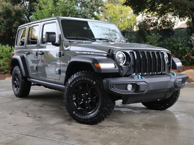 used 2023 Jeep Wrangler 4xe car, priced at $34,995