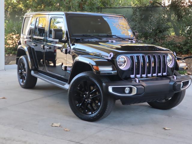 used 2021 Jeep Wrangler Unlimited 4xe car, priced at $33,500