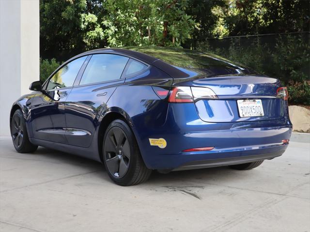 used 2022 Tesla Model 3 car, priced at $27,995