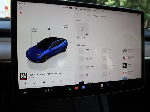 used 2022 Tesla Model 3 car, priced at $27,995