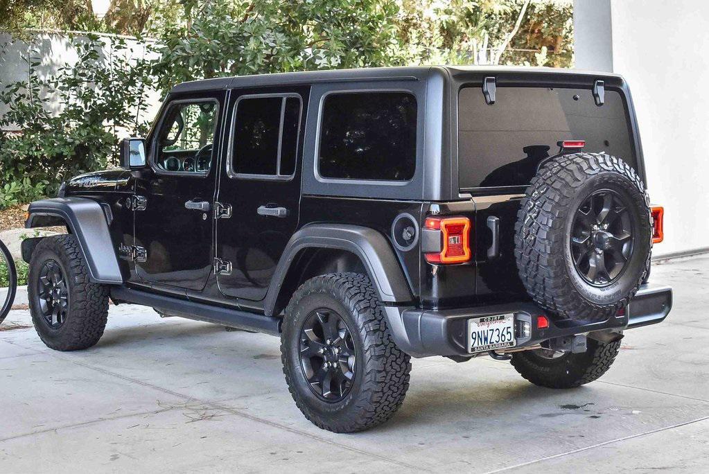 used 2020 Jeep Wrangler Unlimited car, priced at $27,500