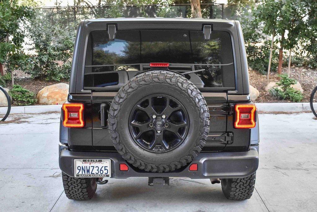 used 2020 Jeep Wrangler Unlimited car, priced at $27,500