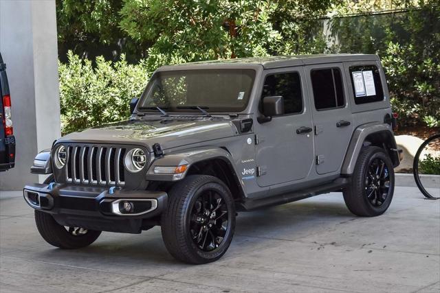 used 2022 Jeep Wrangler Unlimited 4xe car, priced at $35,995