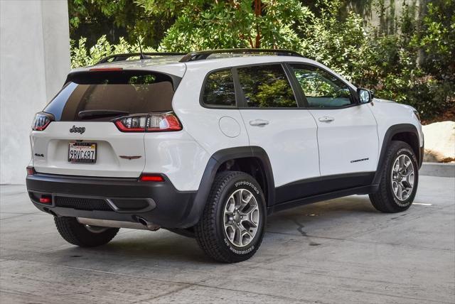 used 2022 Jeep Cherokee car, priced at $27,500