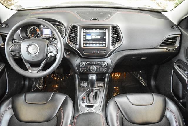 used 2022 Jeep Cherokee car, priced at $27,500