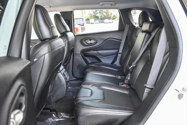 used 2022 Jeep Cherokee car, priced at $27,500