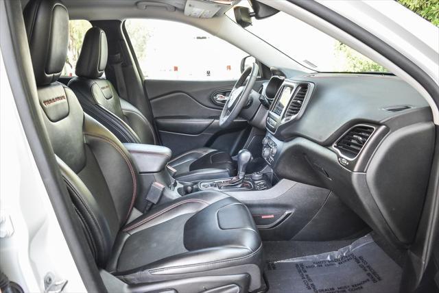 used 2022 Jeep Cherokee car, priced at $27,500