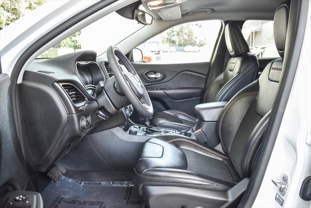 used 2022 Jeep Cherokee car, priced at $27,500