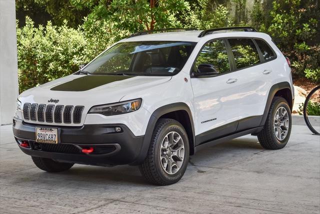 used 2022 Jeep Cherokee car, priced at $27,500