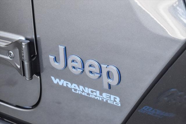 used 2022 Jeep Wrangler Unlimited 4xe car, priced at $39,500