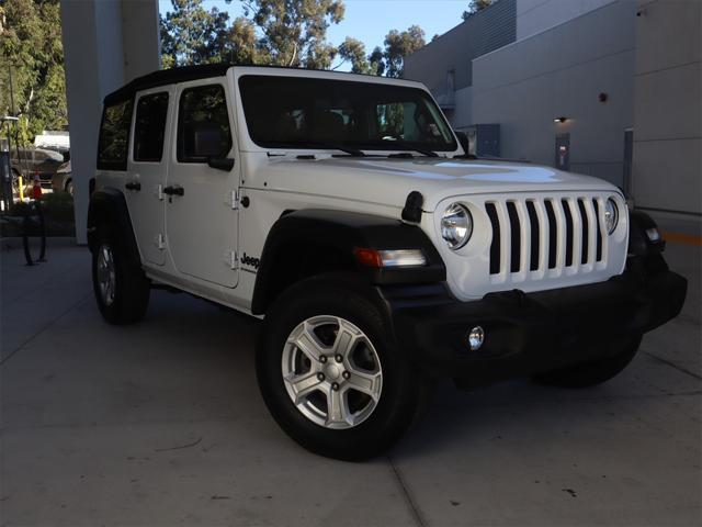 used 2023 Jeep Wrangler car, priced at $35,500