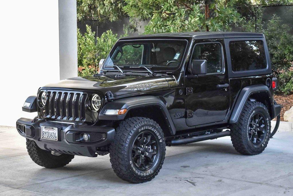 used 2021 Jeep Wrangler car, priced at $29,995