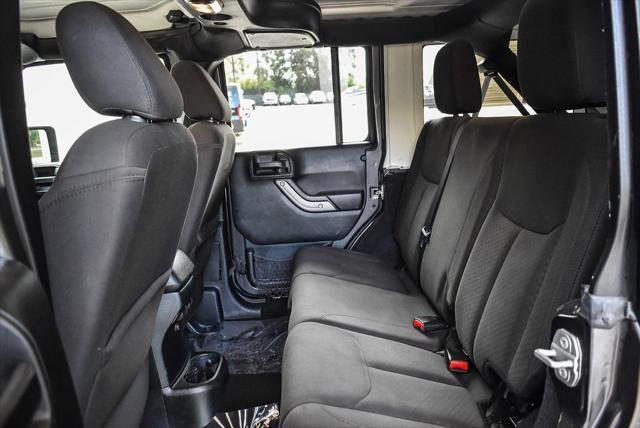 used 2017 Jeep Wrangler Unlimited car, priced at $19,995