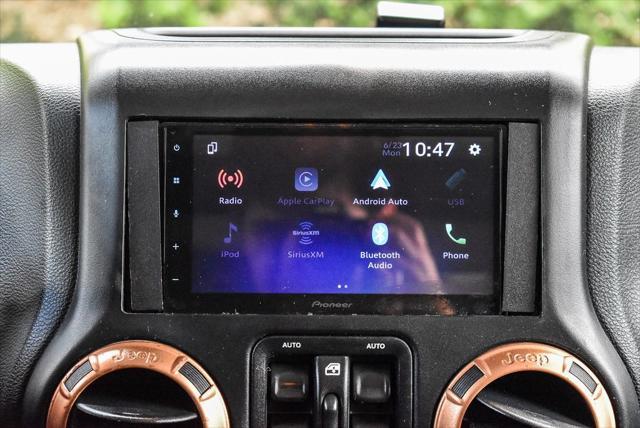 used 2017 Jeep Wrangler Unlimited car, priced at $19,995