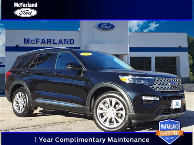 used 2022 Ford Explorer car, priced at $28,156