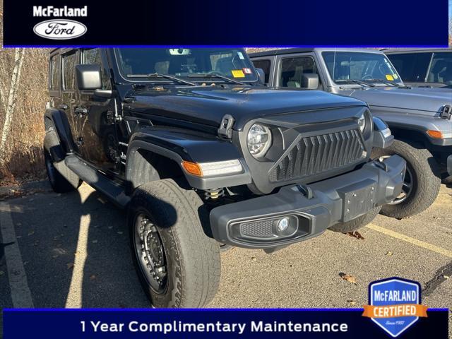 used 2019 Jeep Wrangler Unlimited car, priced at $30,194