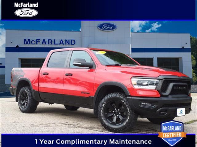 used 2021 Ram 1500 car, priced at $39,999