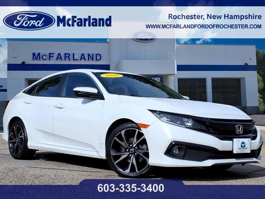 used 2020 Honda Civic car, priced at $16,950
