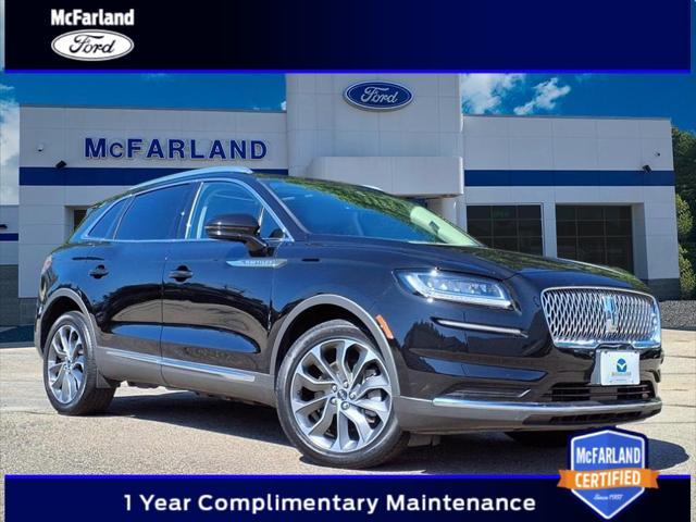 used 2021 Lincoln Nautilus car, priced at $33,536