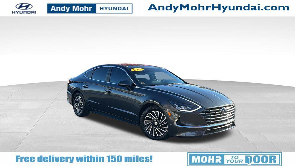used 2021 Hyundai Sonata car, priced at $17,644