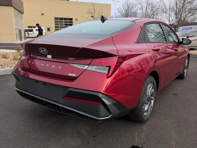 new 2025 Hyundai Elantra HEV car, priced at $25,998