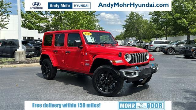 used 2024 Jeep Wrangler 4xe car, priced at $49,860