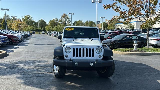 used 2016 Jeep Wrangler Unlimited car, priced at $18,944