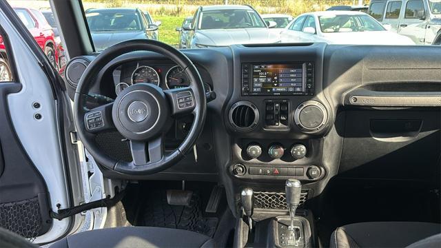 used 2016 Jeep Wrangler Unlimited car, priced at $18,944