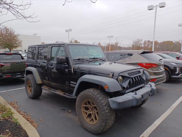 used 2017 Jeep Wrangler Unlimited car, priced at $23,754