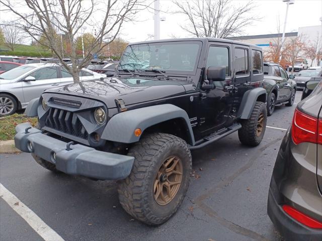 used 2017 Jeep Wrangler Unlimited car, priced at $23,754