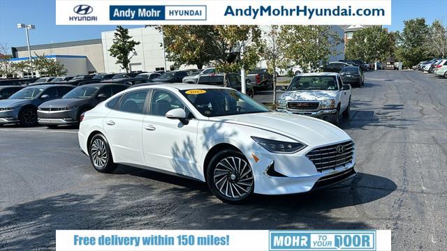 used 2023 Hyundai Sonata Hybrid car, priced at $26,186