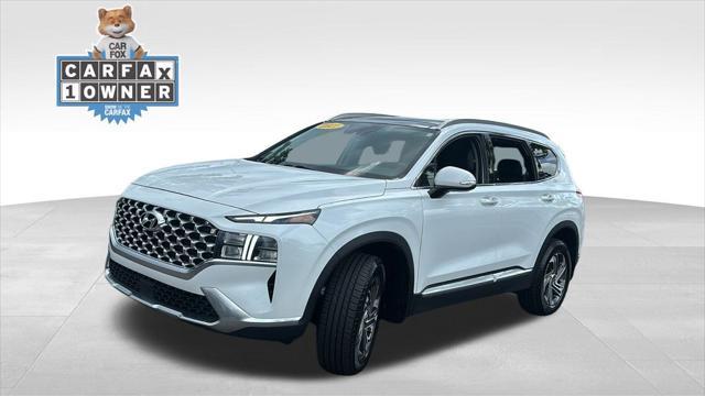 used 2021 Hyundai Santa Fe car, priced at $23,897