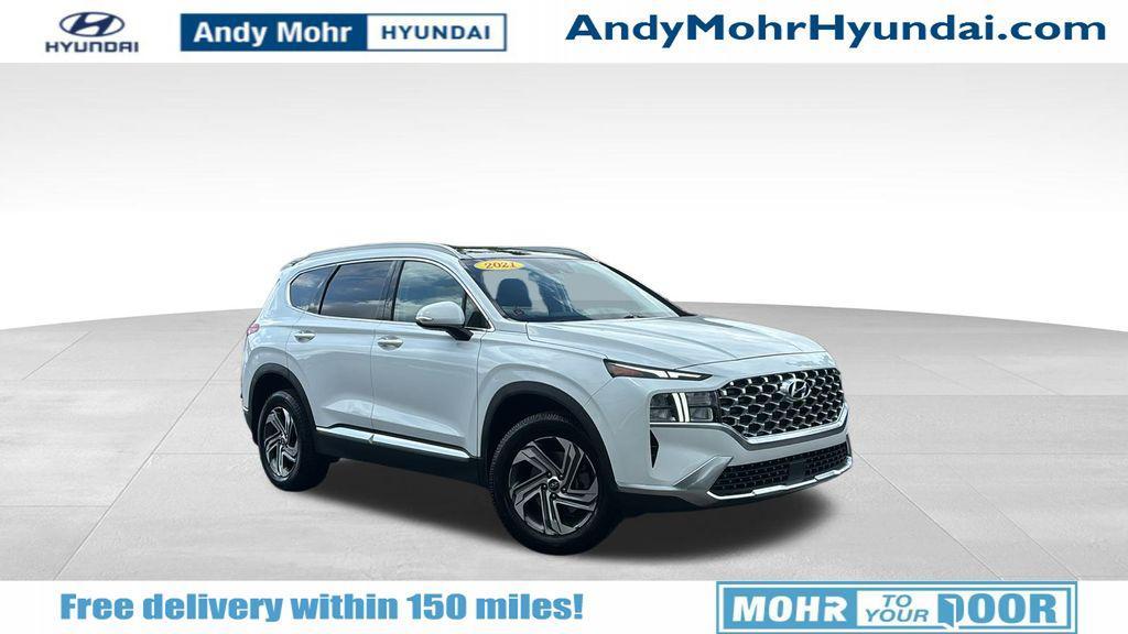 used 2021 Hyundai Santa Fe car, priced at $23,187