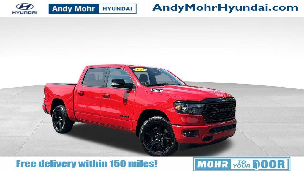 used 2022 Ram 1500 car, priced at $33,783