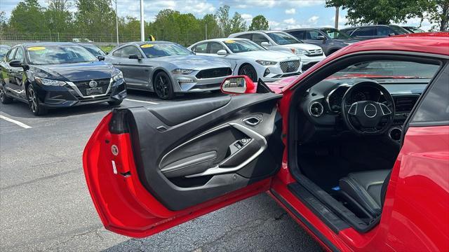 used 2021 Chevrolet Camaro car, priced at $30,397