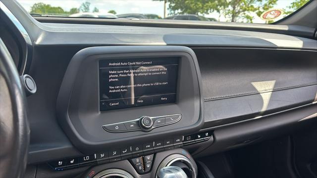 used 2021 Chevrolet Camaro car, priced at $30,397