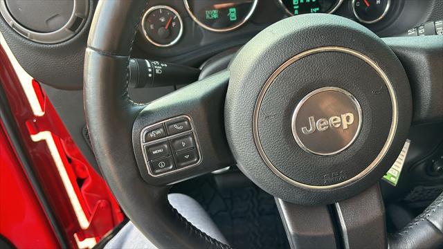 used 2017 Jeep Wrangler Unlimited car, priced at $18,966