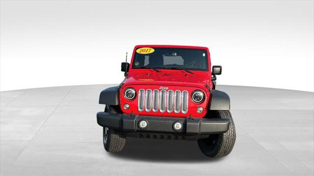 used 2017 Jeep Wrangler Unlimited car, priced at $18,966