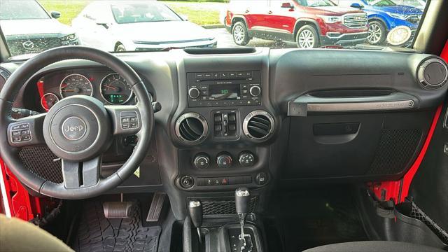 used 2017 Jeep Wrangler Unlimited car, priced at $18,966