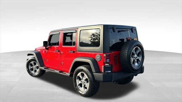 used 2017 Jeep Wrangler Unlimited car, priced at $18,966